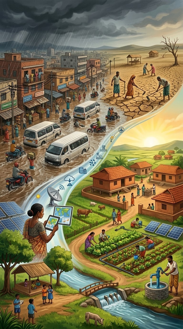 From Survival to Resilience: How Evidence Informs Climate-Smart Communities